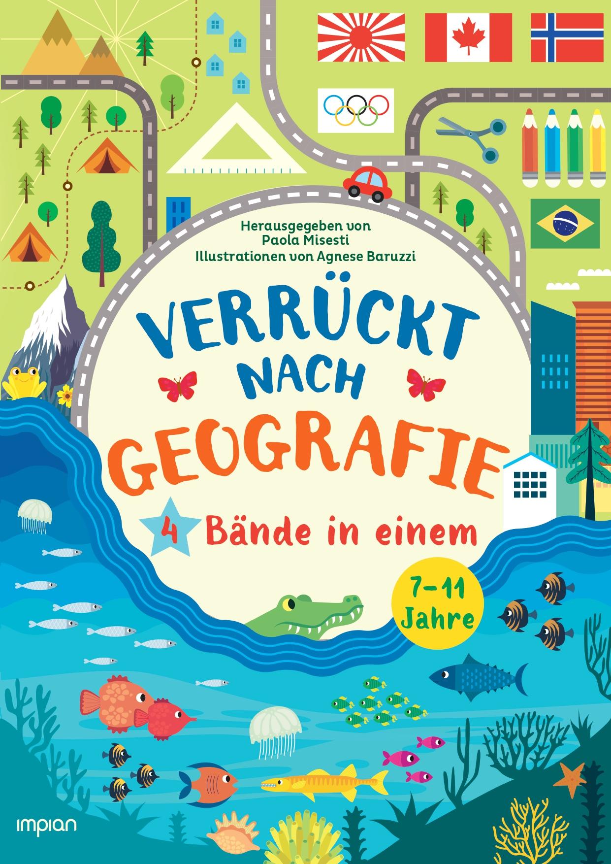 Vorderes Coverbild Verrückt nach Geografie