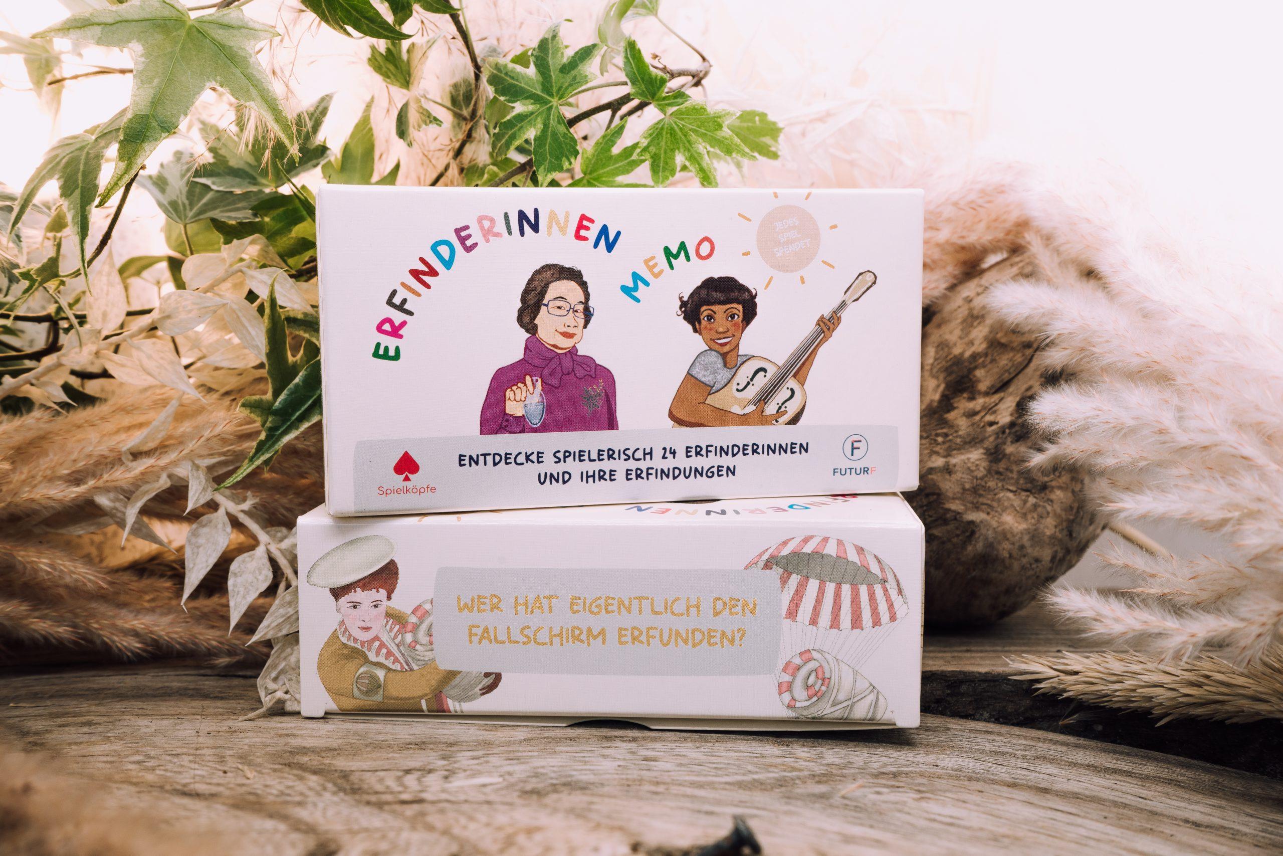 Vorderes Coverbild Erfinderinnen Memo