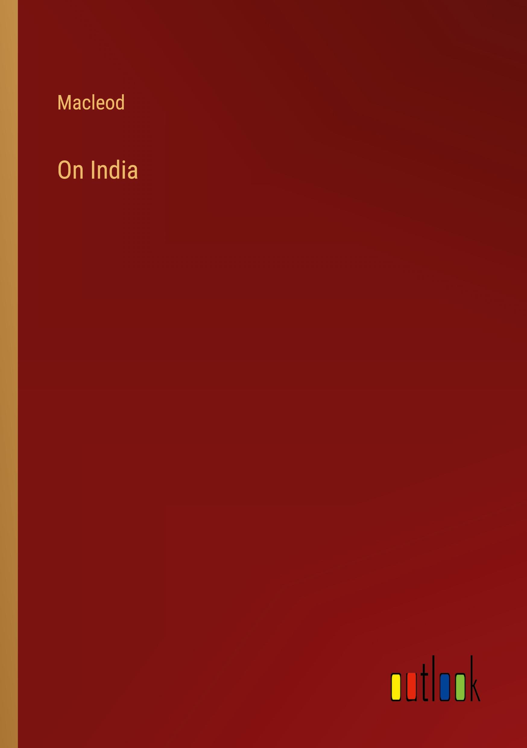 Vorderes Coverbild On India