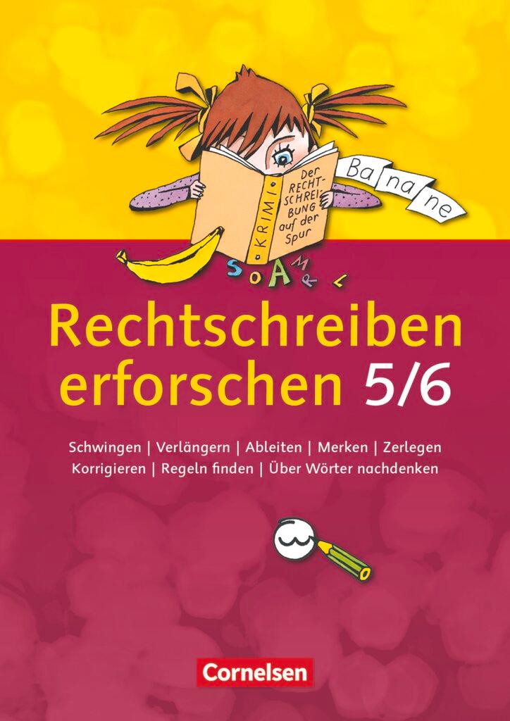 Vorderes Coverbild Rechtschreiben erforschen 5/6. Arbeitsheft