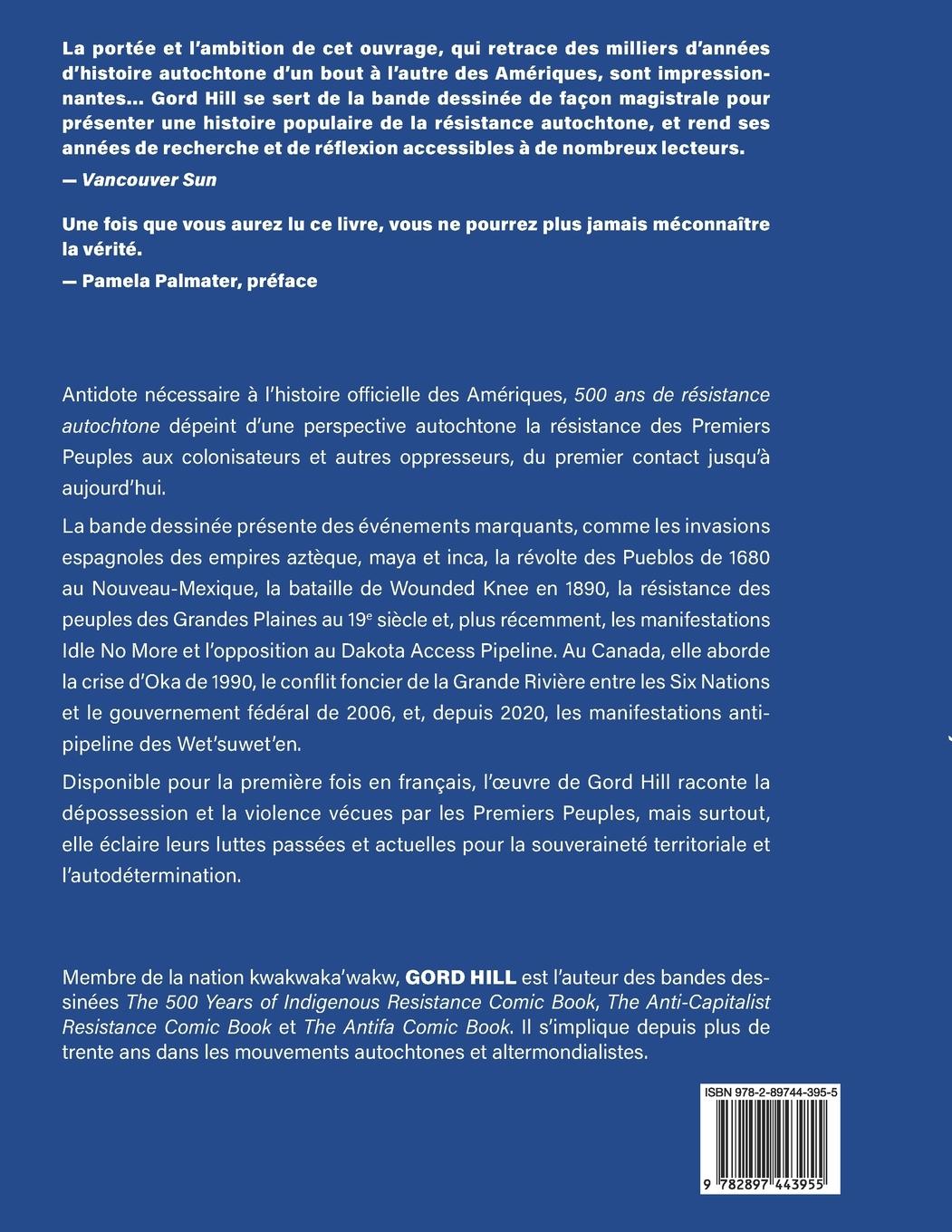 Rückseitencover 500 ans de résistance autochtone