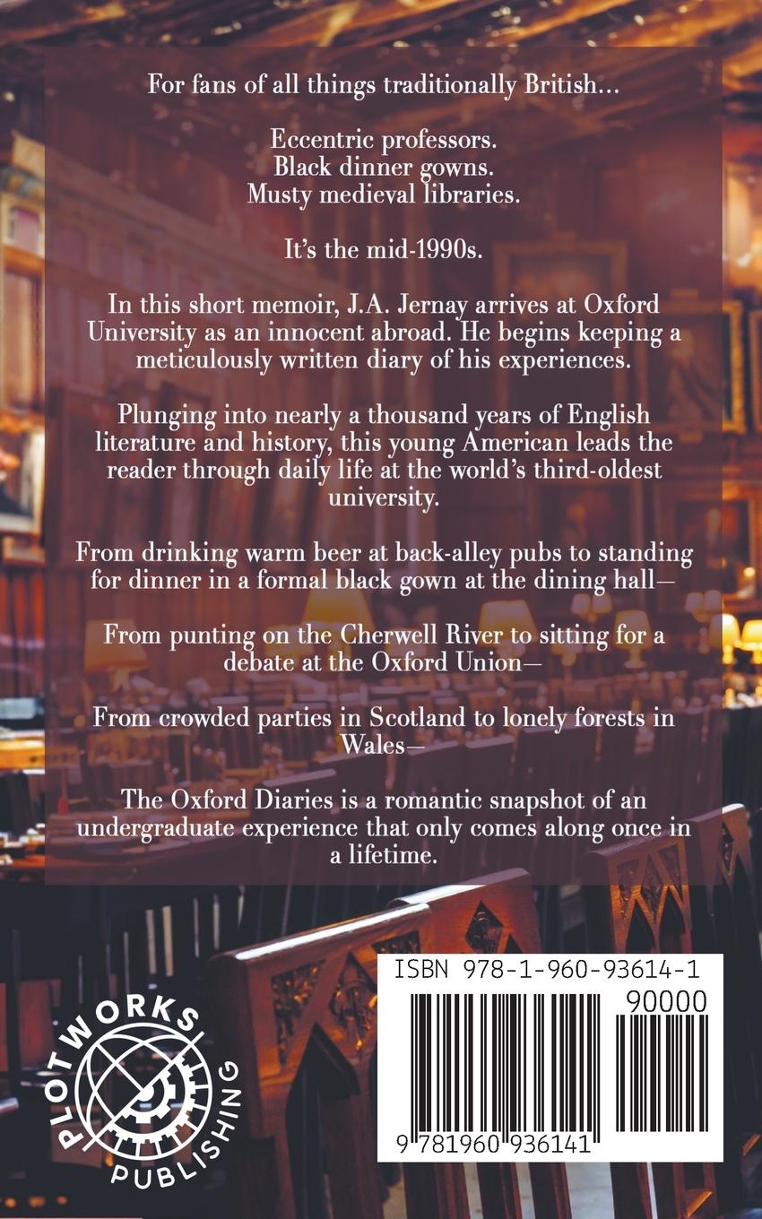 Rückseitencover The Oxford Diaries