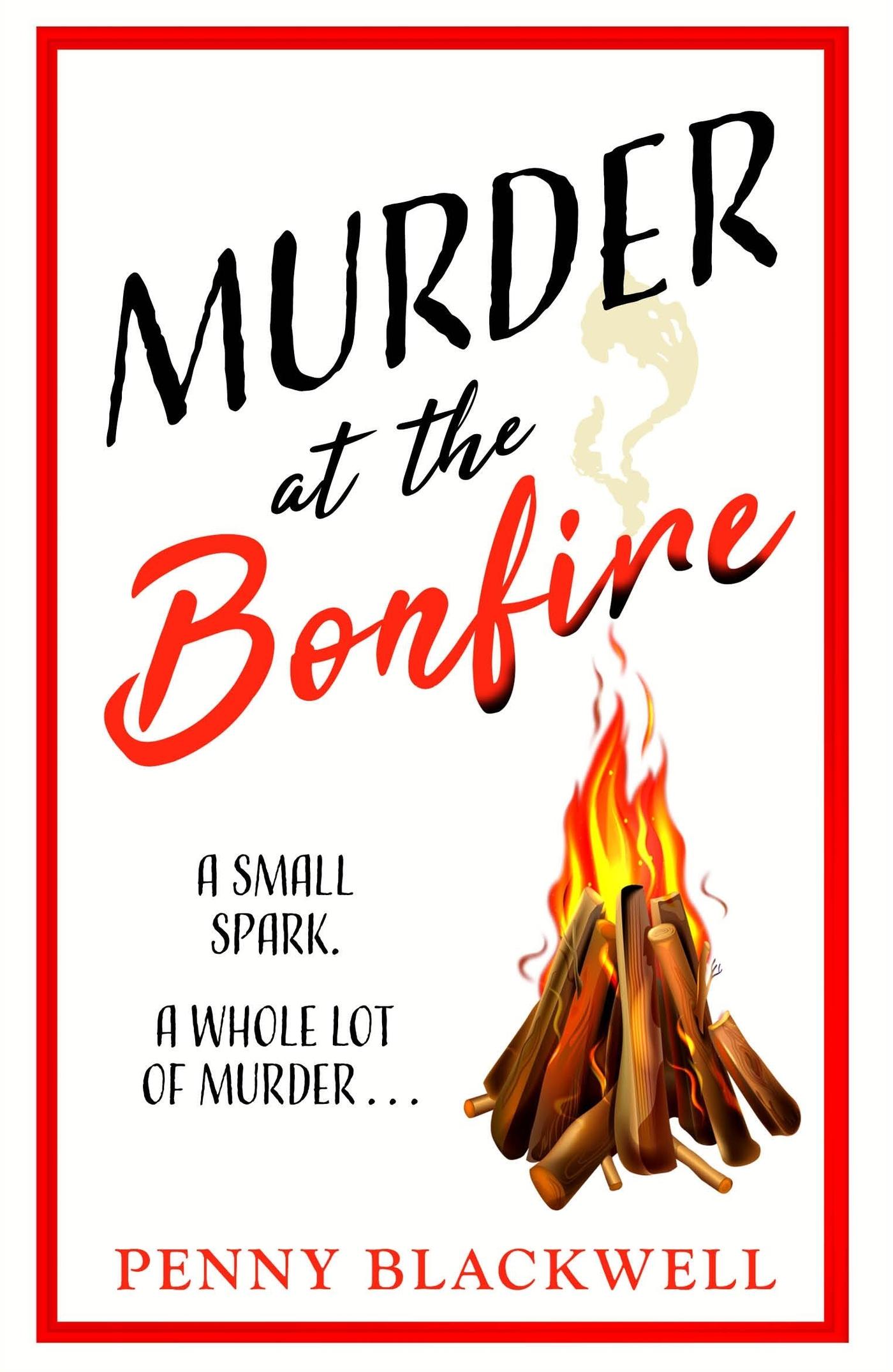 Vorderes Coverbild Murder at the Bonfire