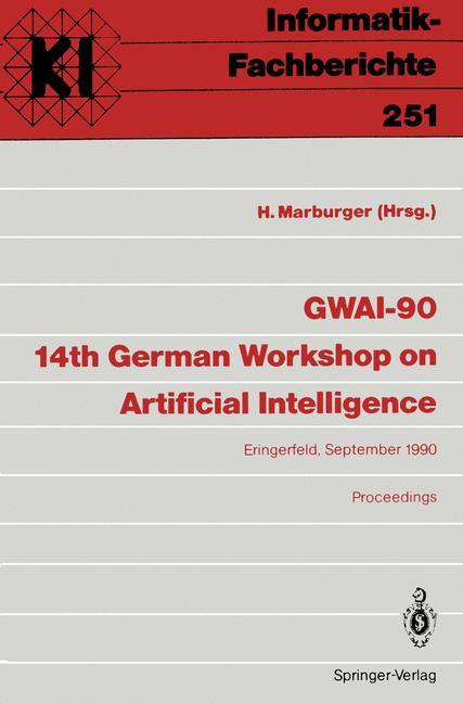 Vorderes Coverbild GWAI-90 14th German Workshop on Artificial Intelligence