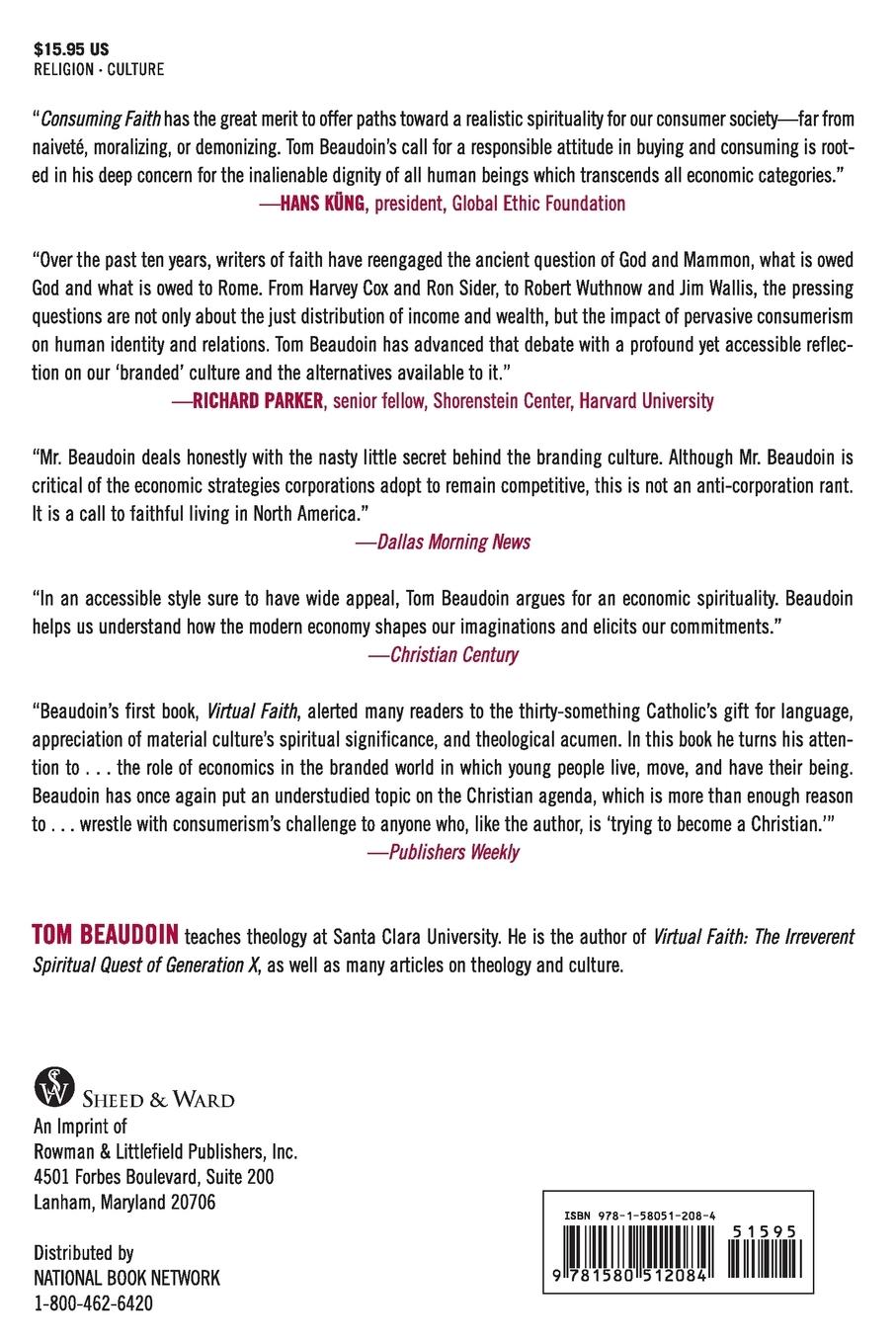 Rückseitencover Consuming Faith