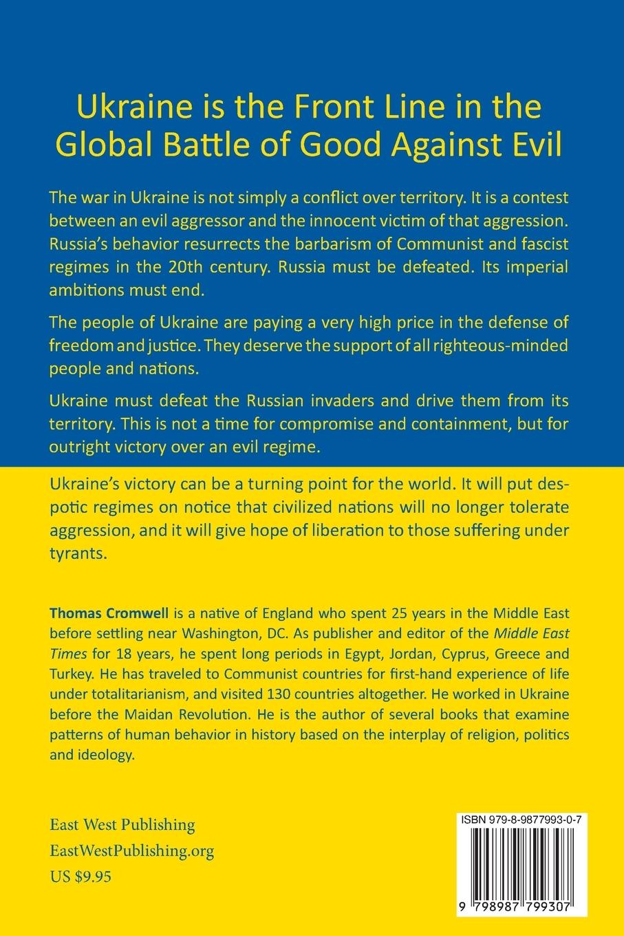 Rückseitencover Why Ukraine Must Win