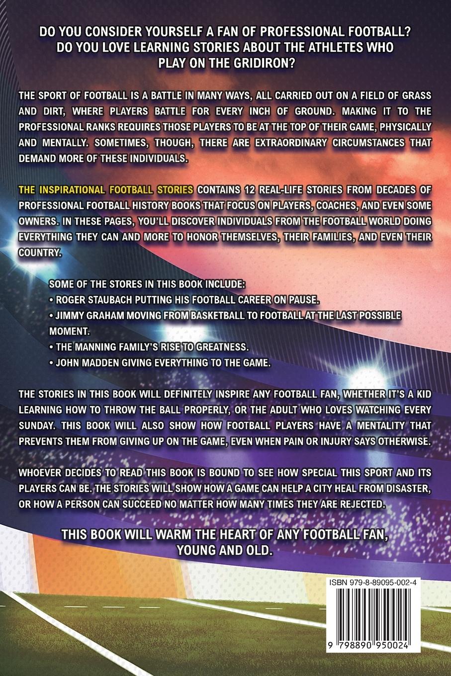 Rückseitencover Inspirational Football Stories for Young Readers