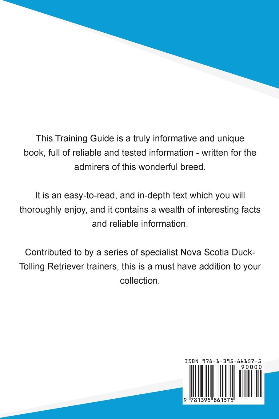 Rückseitencover Nova Scotia Duck-Tolling Retriever Training  Guide  Nova Scotia Duck-Tolling Retriever Training Includes