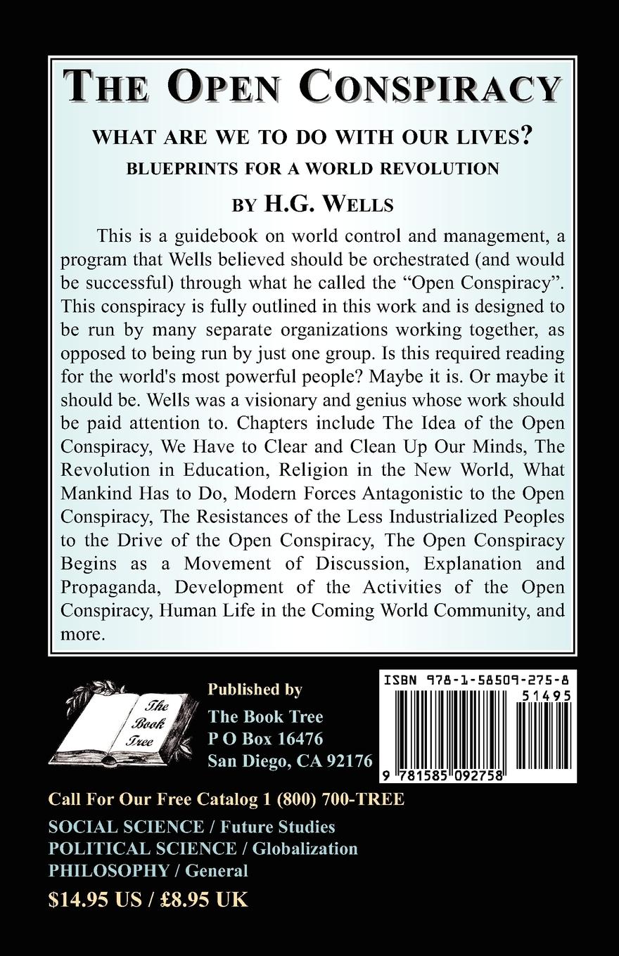 Rückseitencover The Open Conspiracy