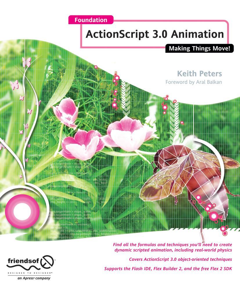 Vorderes Coverbild Foundation ActionScript 3.0 Animation