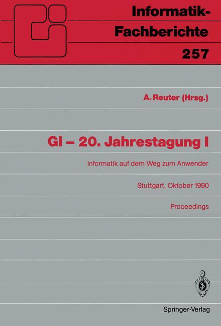 Vorderes Coverbild GI - 20. Jahrestagung I