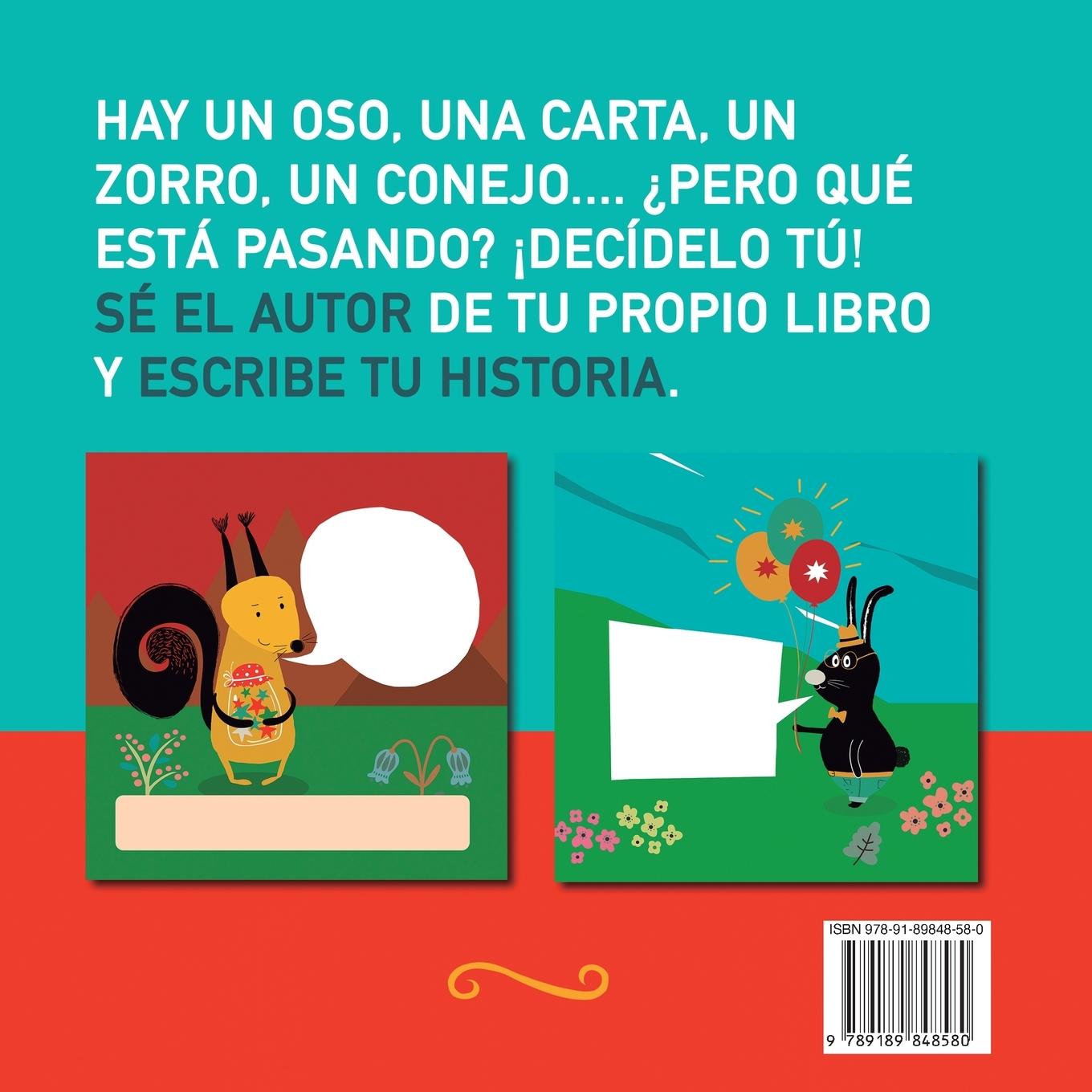 Rückseitencover Escribe tu propio libro ilustrado