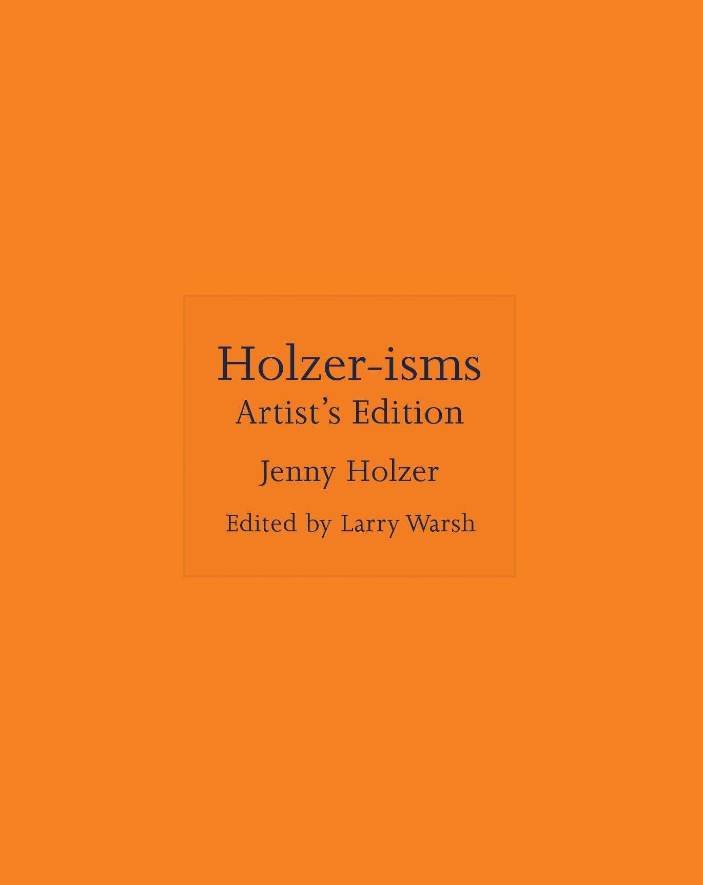 Vorderes Coverbild Holzer-isms