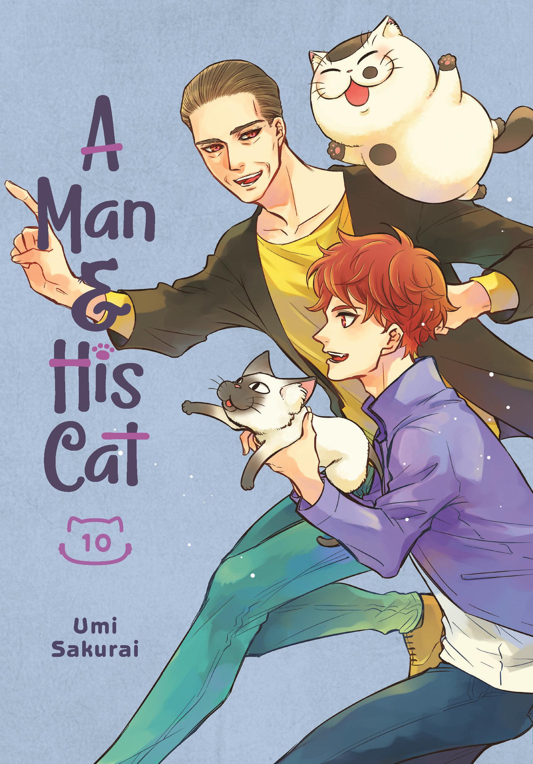 Vorderes Coverbild A Man and His Cat 10