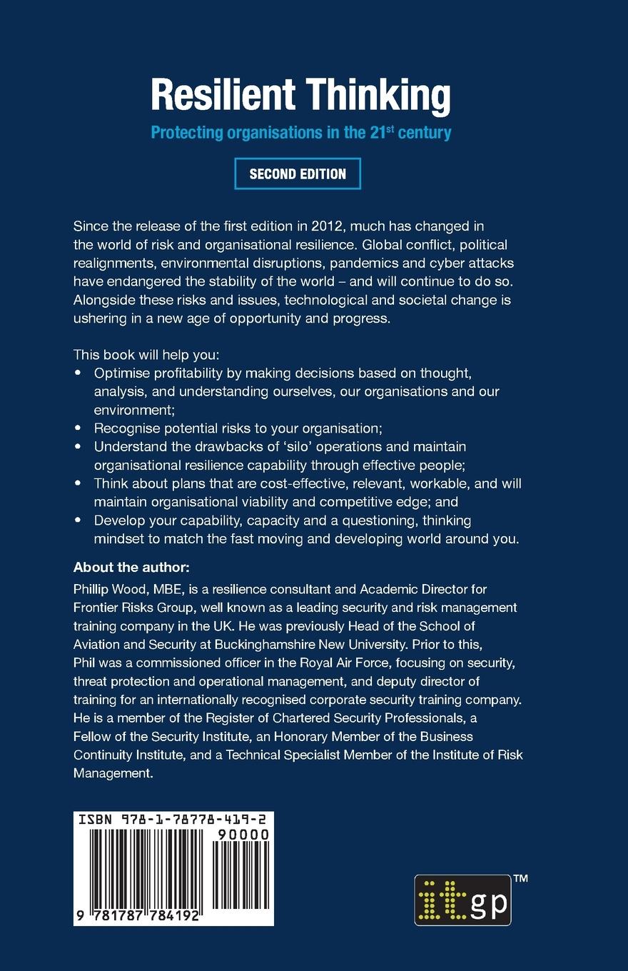 Rückseitencover Resilient Thinking