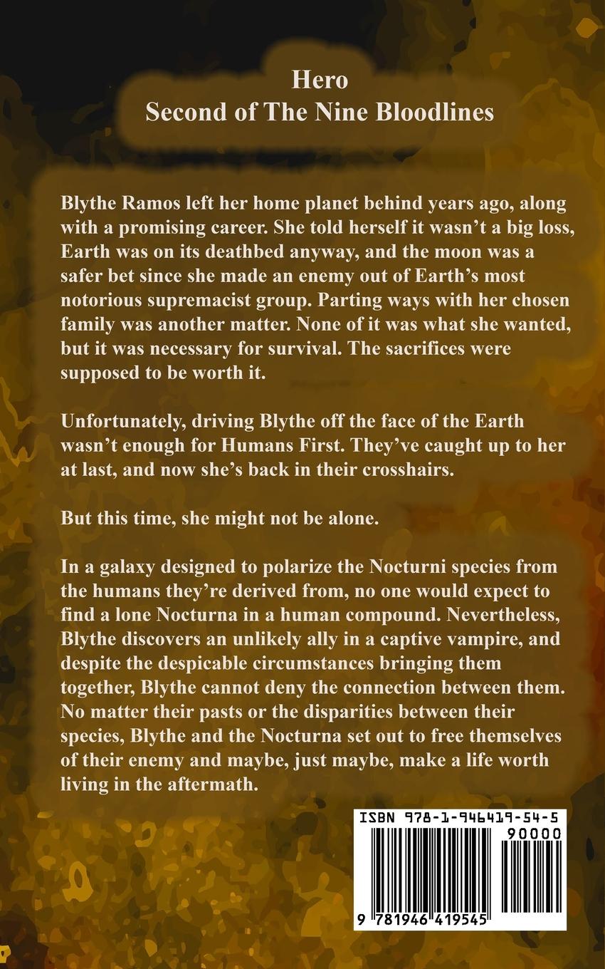 Rückseitencover Hero, Second of the Nine Bloodlines