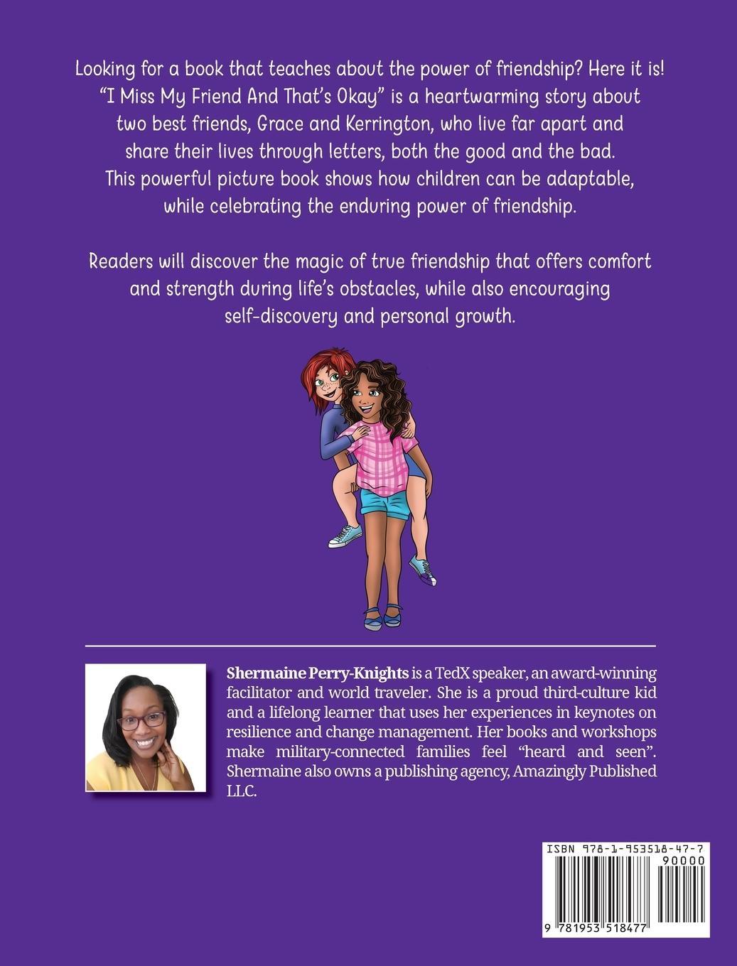 Rückseitencover I Miss My Friend And That's Okay