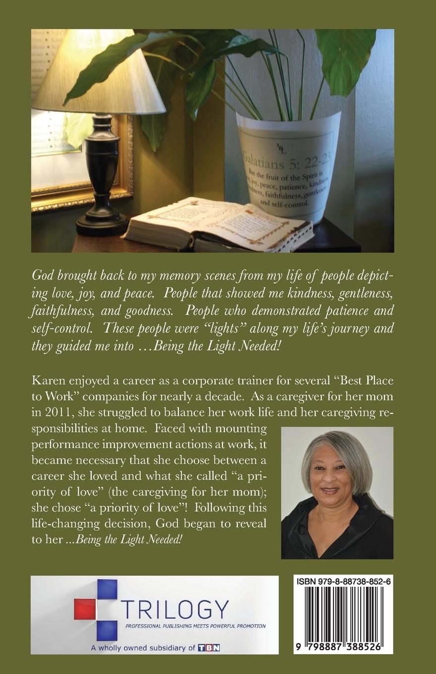 Rückseitencover ...Being the Light Needed