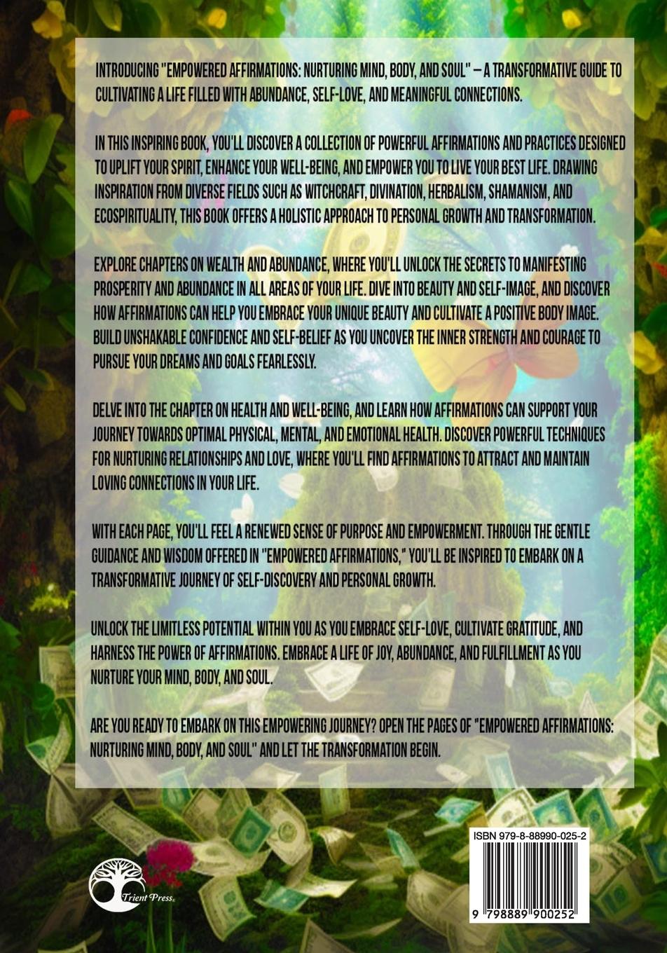 Rückseitencover Empowered Affirmations