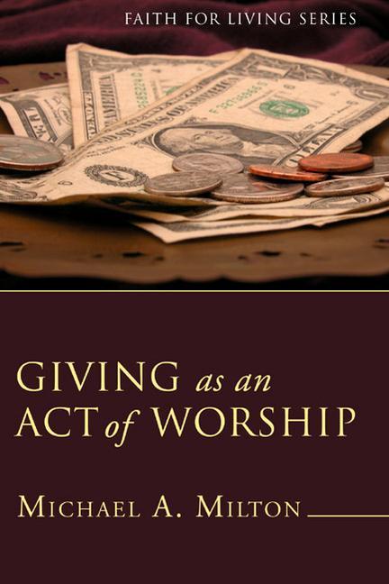 Vorderes Coverbild Giving as an Act of Worship (Stapled Booklet)