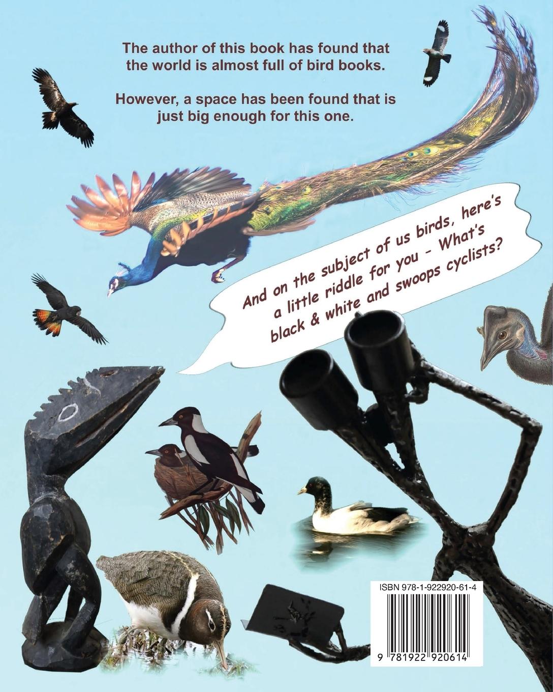 Rückseitencover Too Many Bird Books