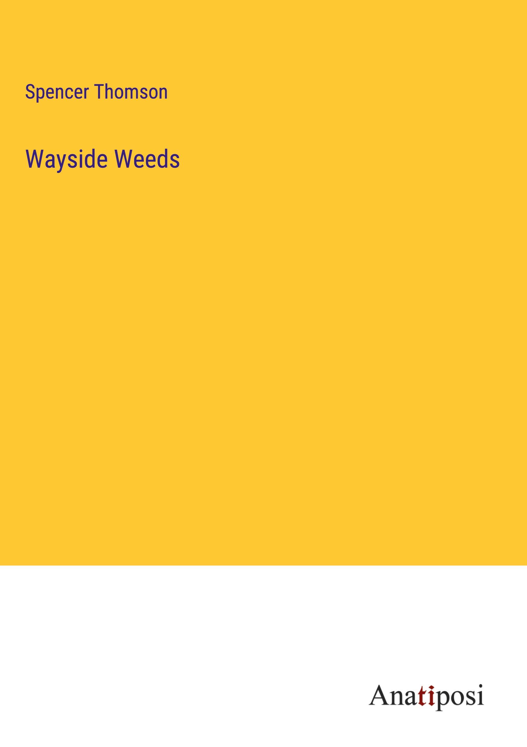 Vorderes Coverbild Wayside Weeds