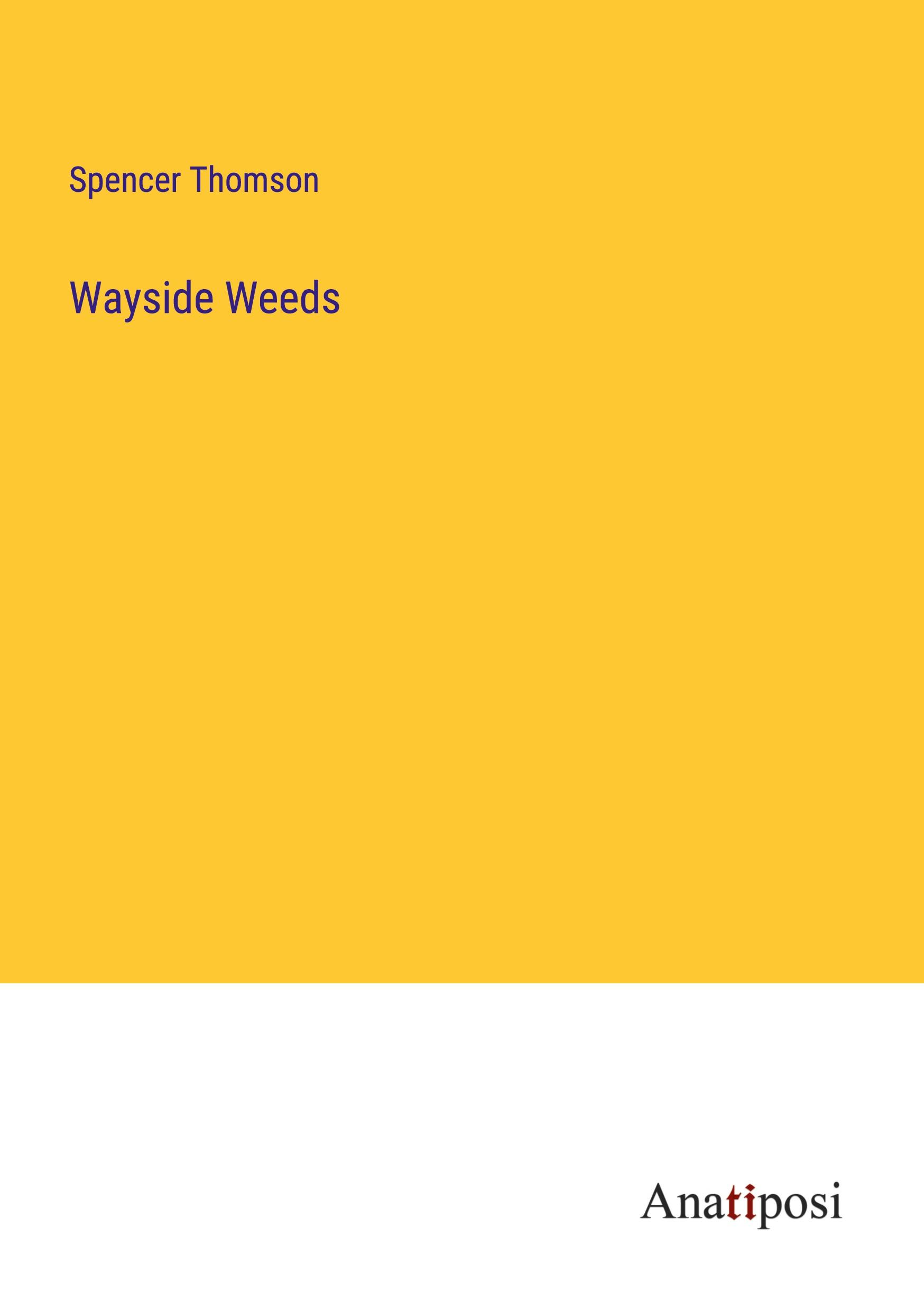 Vorderes Coverbild Wayside Weeds