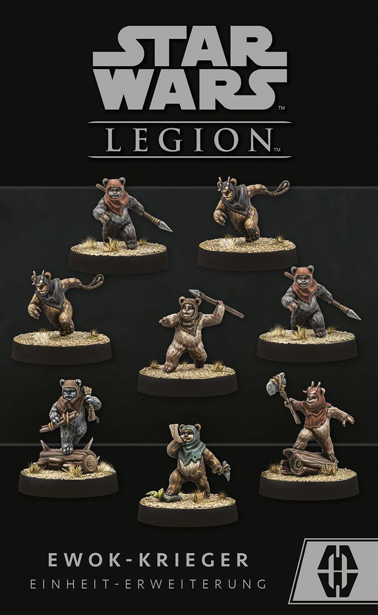 Vorderes Coverbild Star Wars Legion - Ewok-Krieger