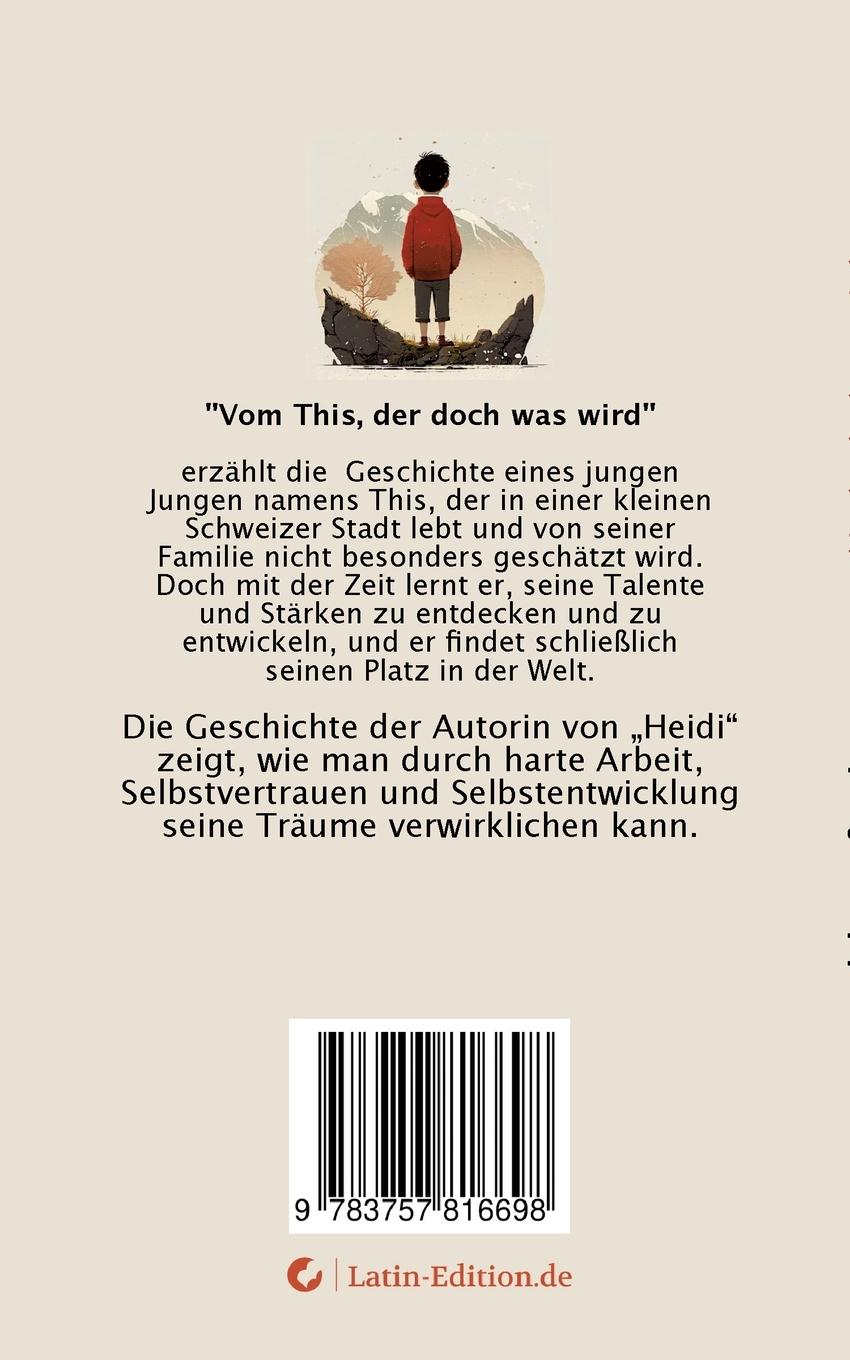 Rückseitencover Vom This, der doch was wird