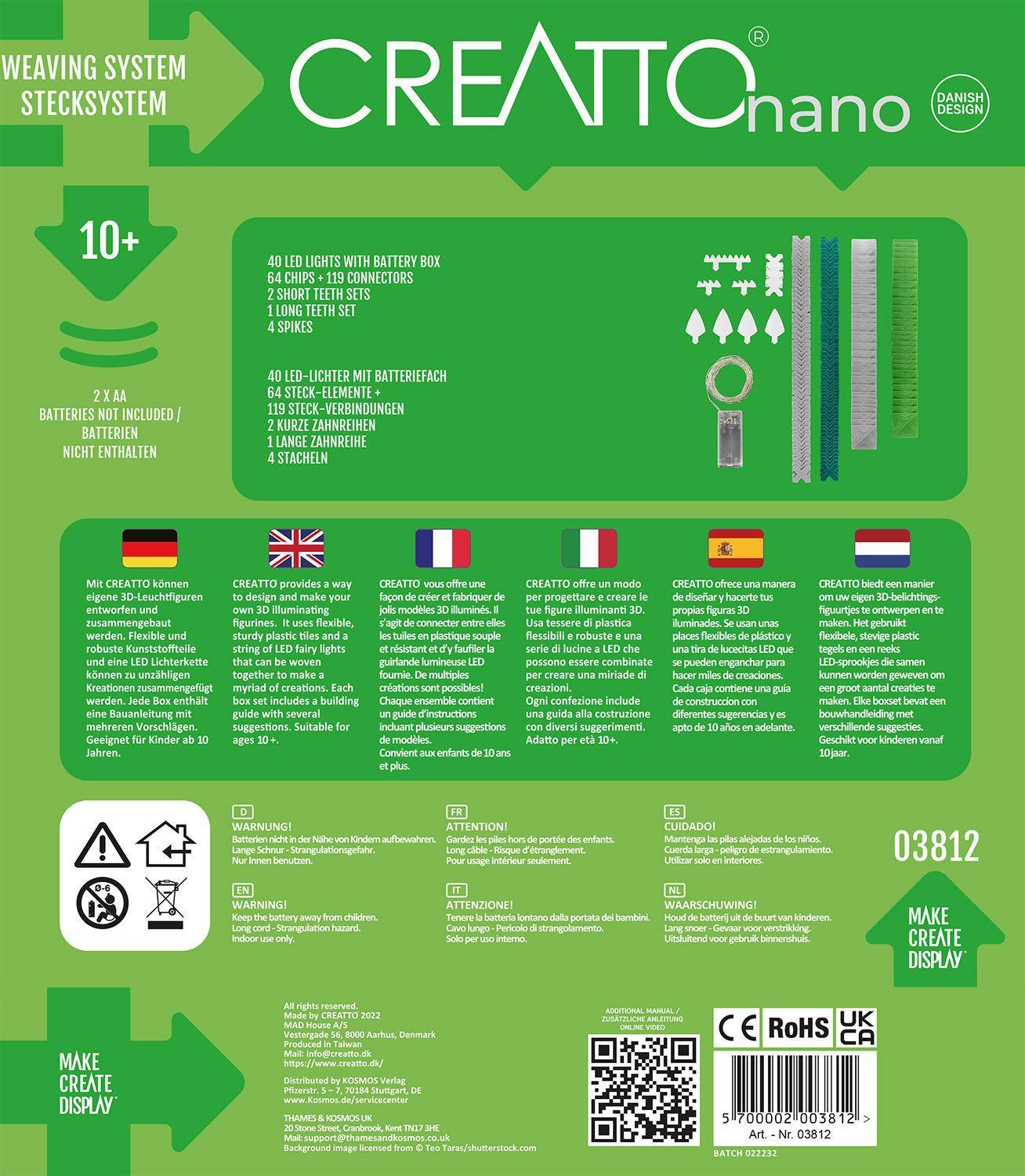 Beispielinhalt (Bild) Creatto Dinosaurier / Dino World