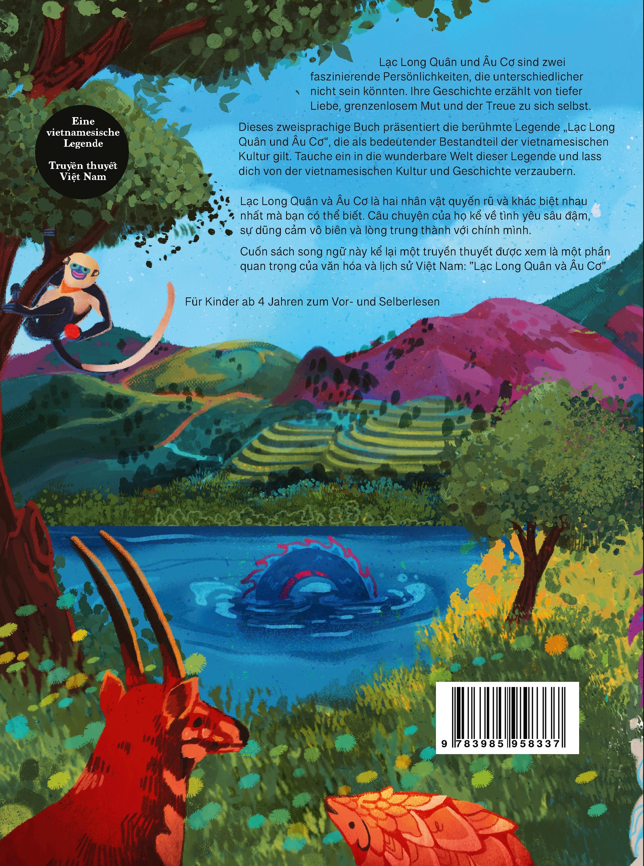 Rückseitencover Das Land der Drachen und Feen - ¿¿t n¿¿c con R¿ng cháu Tiên