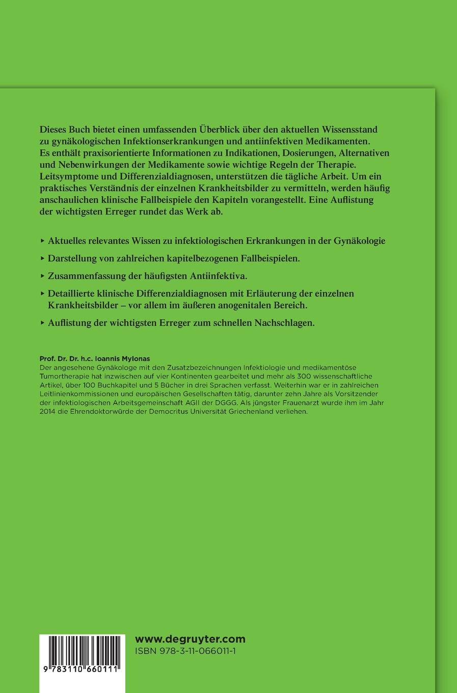 Rückseitencover Praxis der Gynäkologischen Infektiologie