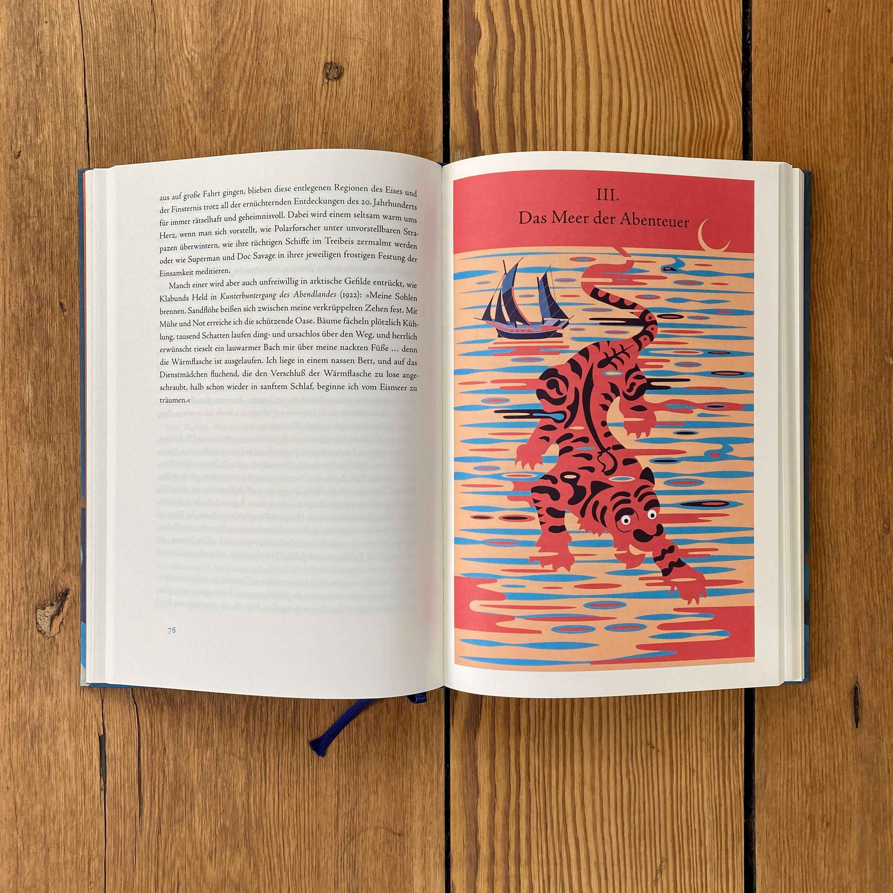 Beispielinhalt (Bild) Die Bibliothek der sieben Meere