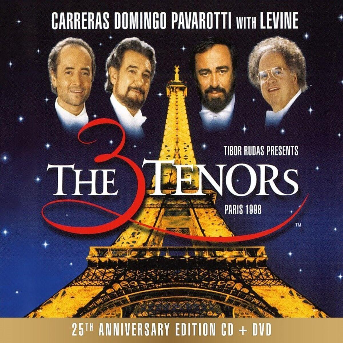 Vorderes Coverbild Carreras, Domingo, Pavarotti (The 3 Tenors) - Paris Juli 1998 (25th Anniversary Edition mit DVD)