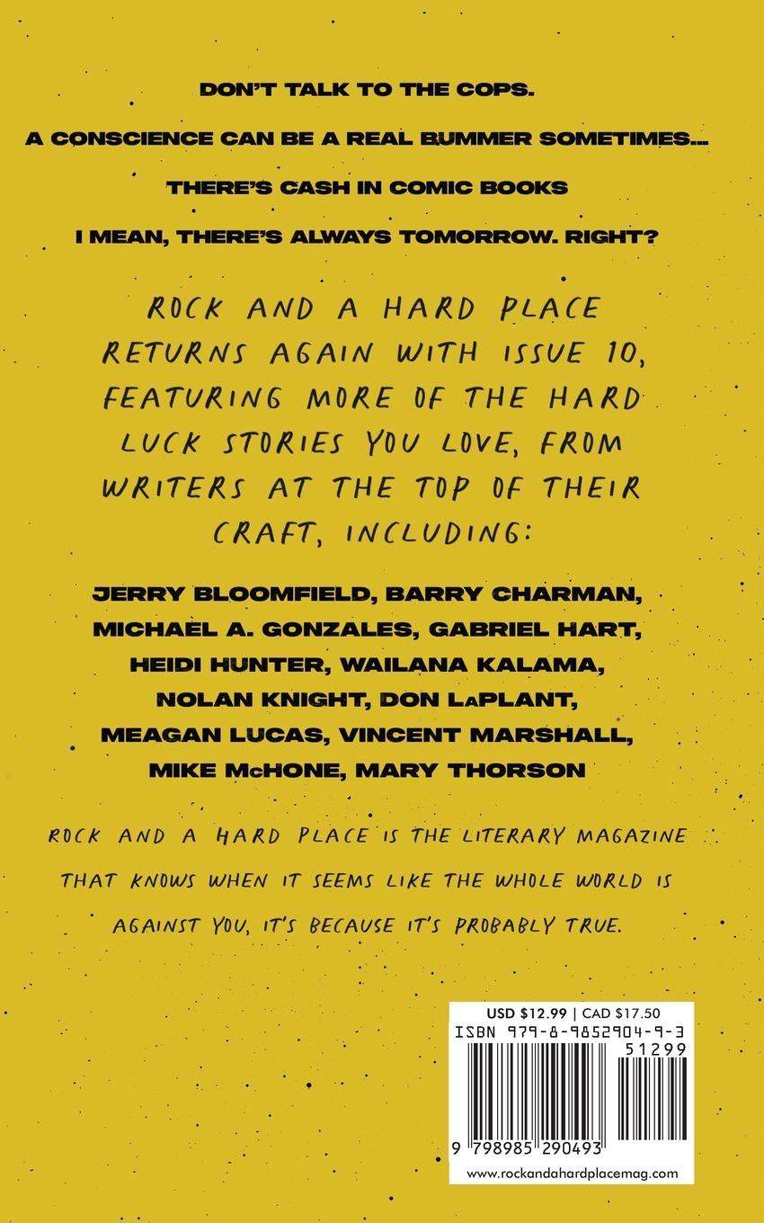 Rückseitencover Rock and a Hard Place, Issue 10