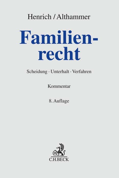 Vorderes Coverbild Familienrecht