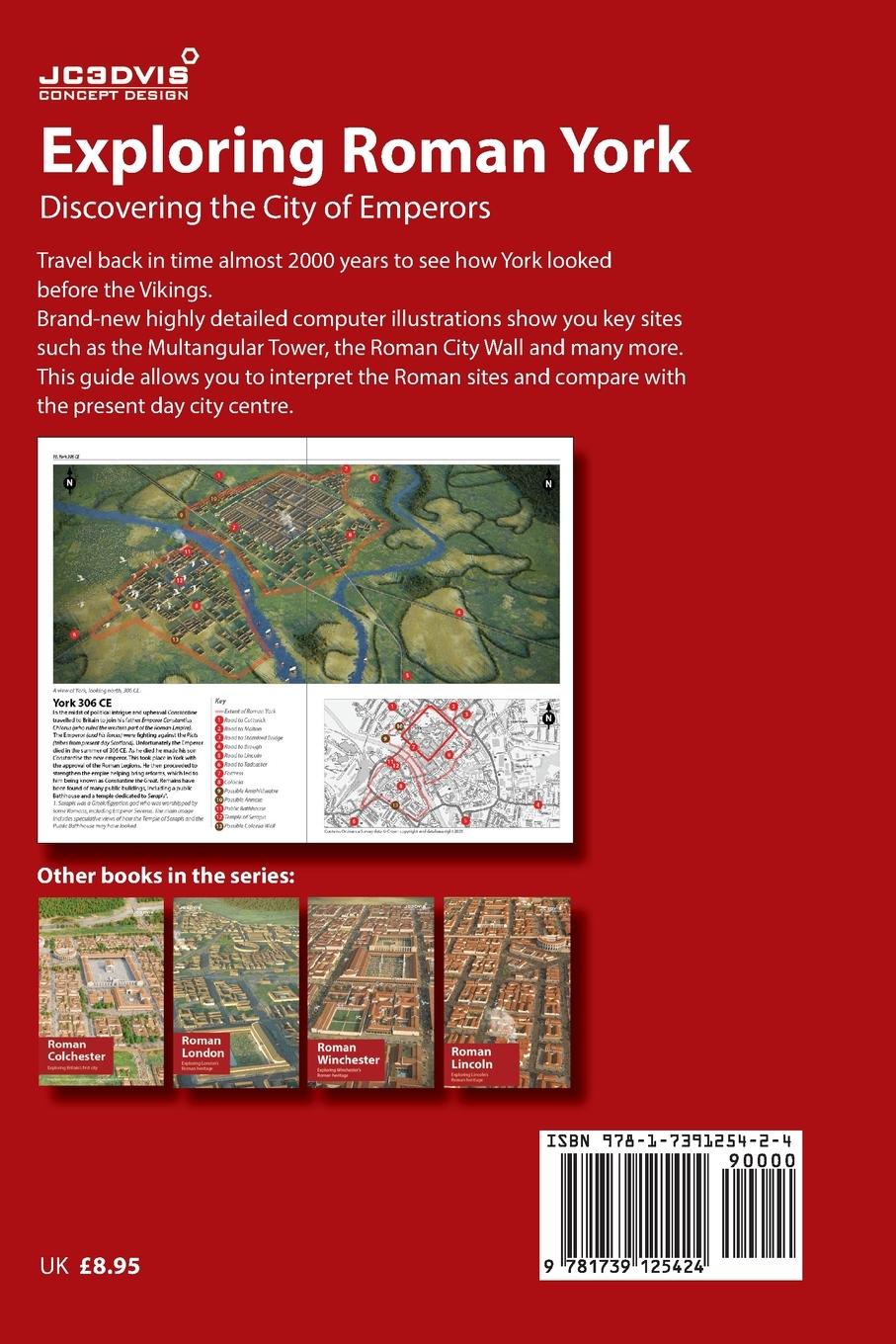 Rückseitencover Exploring Roman York