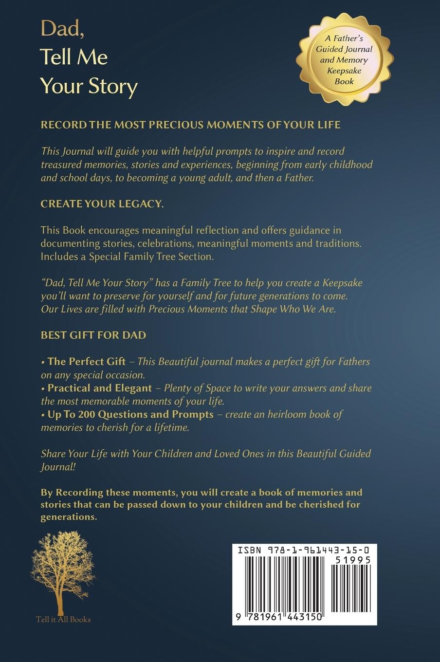 Rückseitencover Fathers Day Gifts