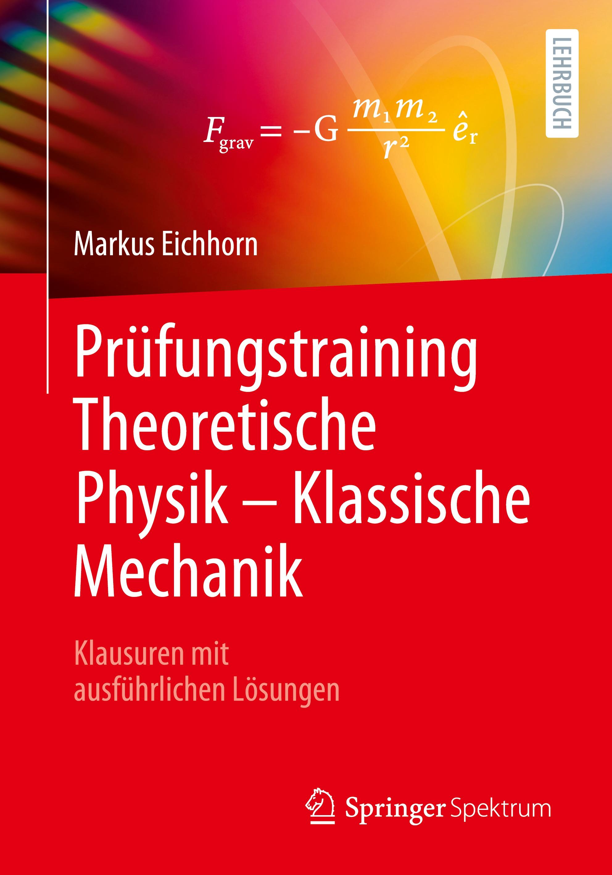 Vorderes Coverbild Prüfungstraining Theoretische Physik - Klassische Mechanik