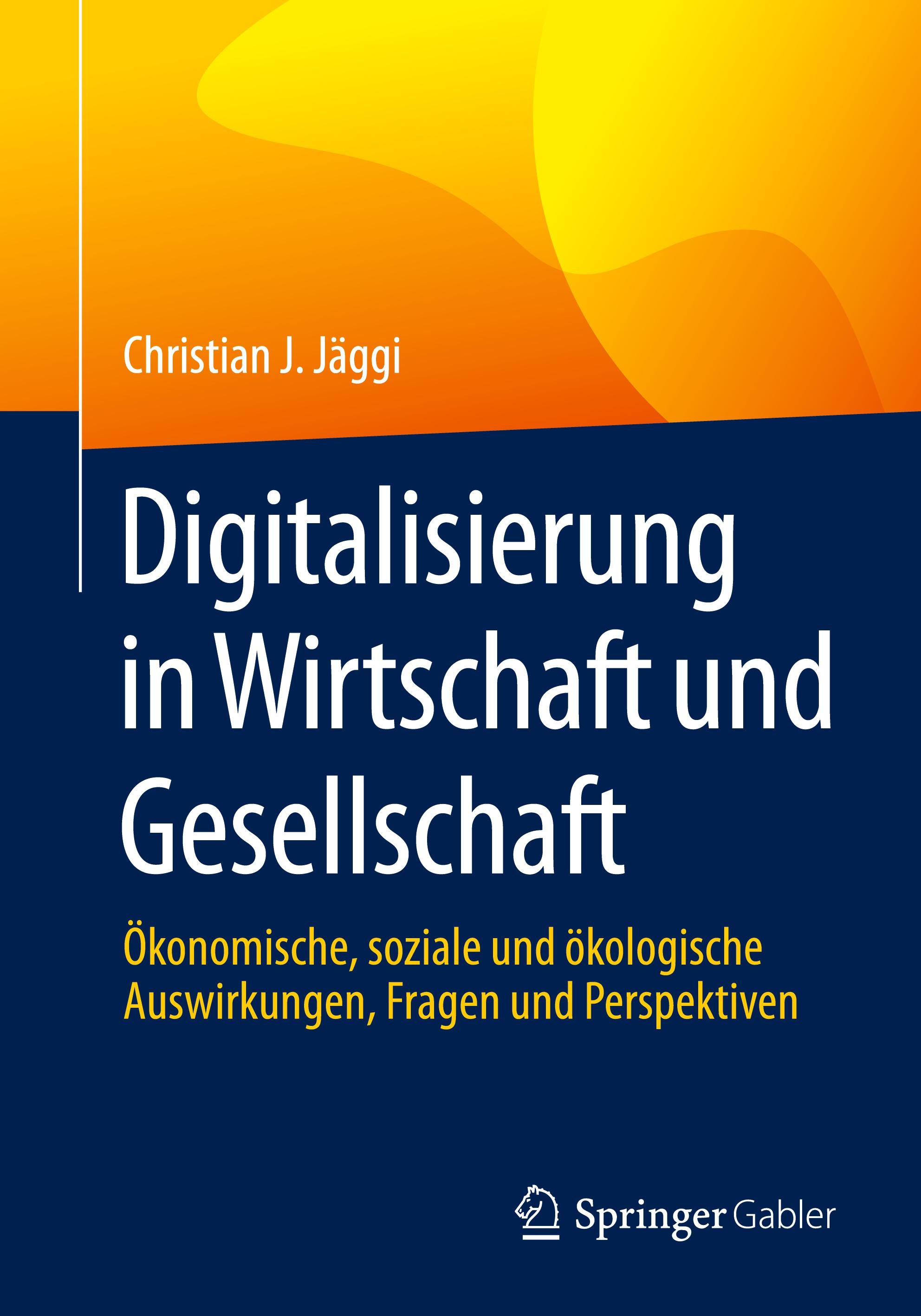Vorderes Coverbild Digitalisierung in Wirtschaft und Gesellschaft