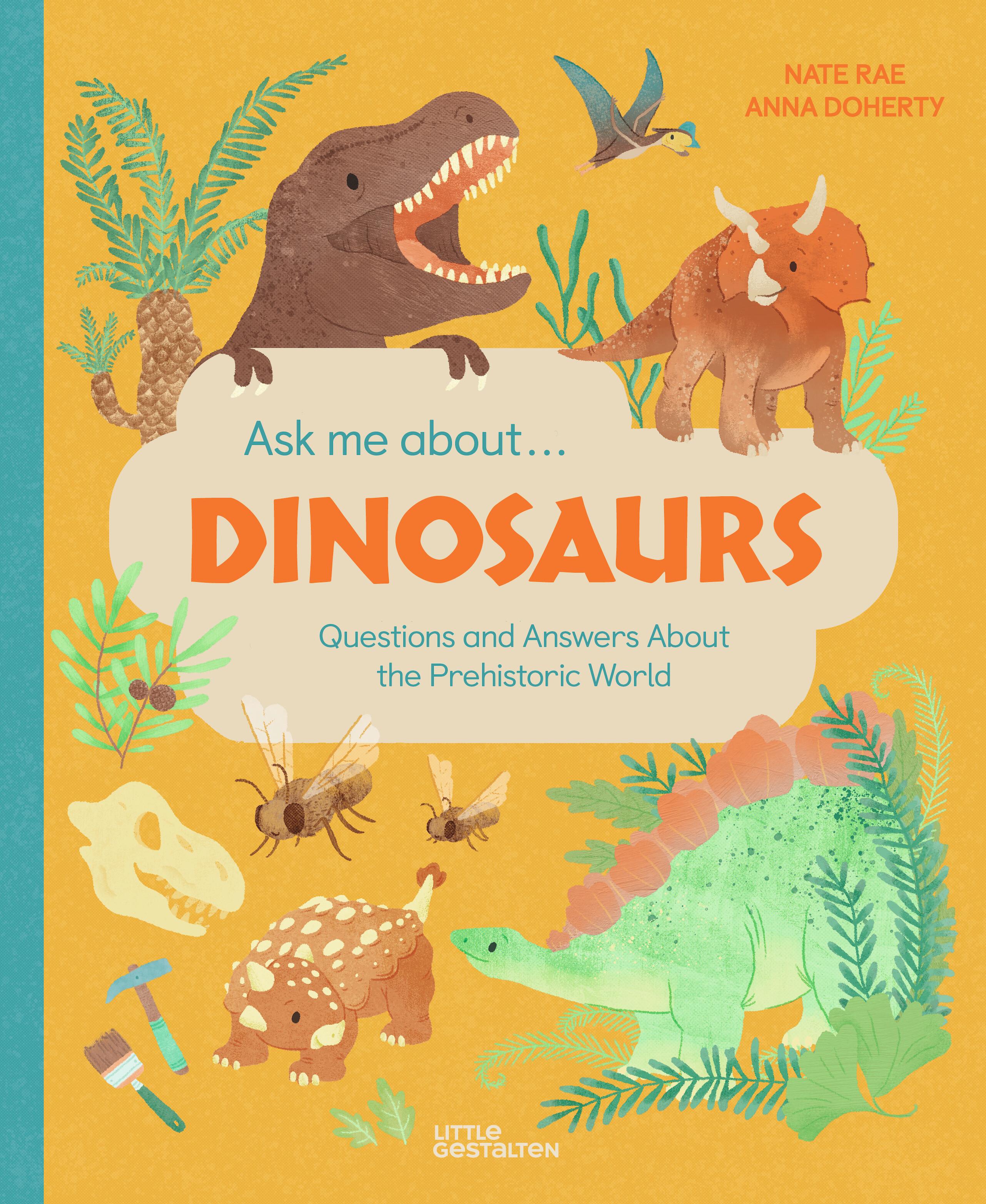 Vorderes Coverbild Ask Me About... Dinosaurs
