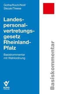 Vorderes Coverbild Landespersonalvertretungsgesetz Rheinland-Pfalz