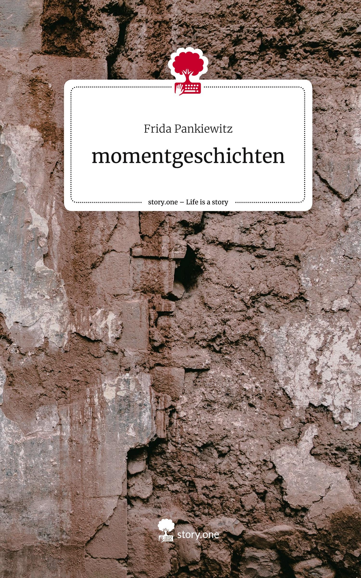 Vorderes Coverbild momentgeschichten. Life is a Story - story.one