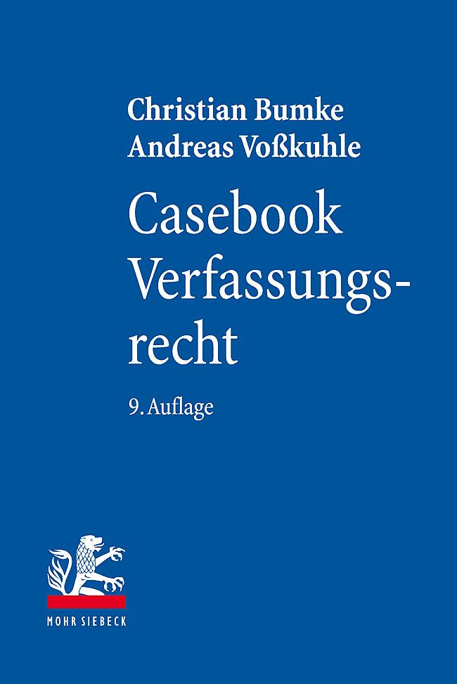 Vorderes Coverbild Casebook Verfassungsrecht