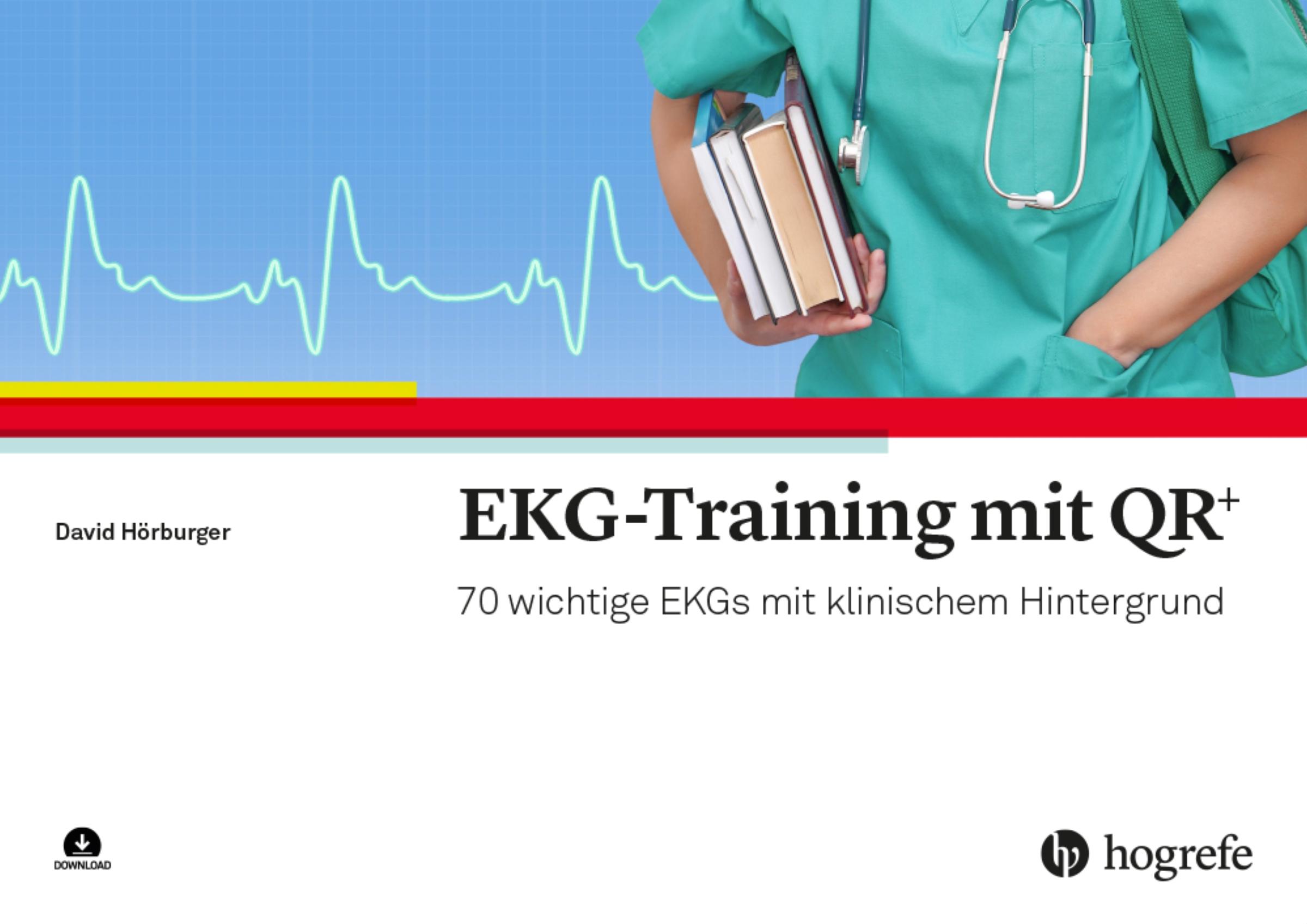 Vorderes Coverbild EKG-Training mit QR+