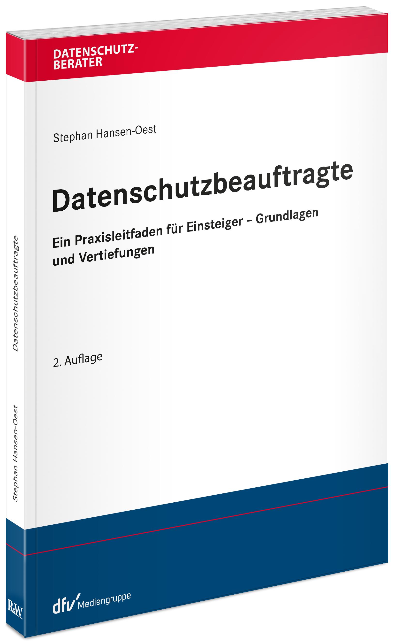 Vorderes Coverbild Datenschutzbeauftragte