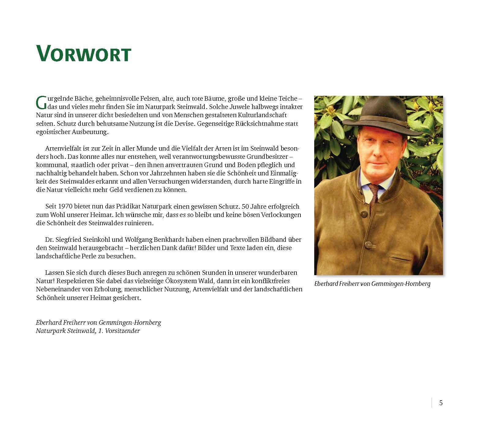 Beispielinhalt (Bild) Steinreich - Naturpark Steinwald