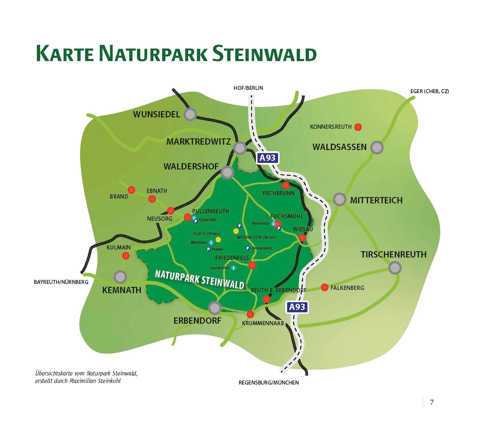 Beispielinhalt (Bild) Steinreich - Naturpark Steinwald