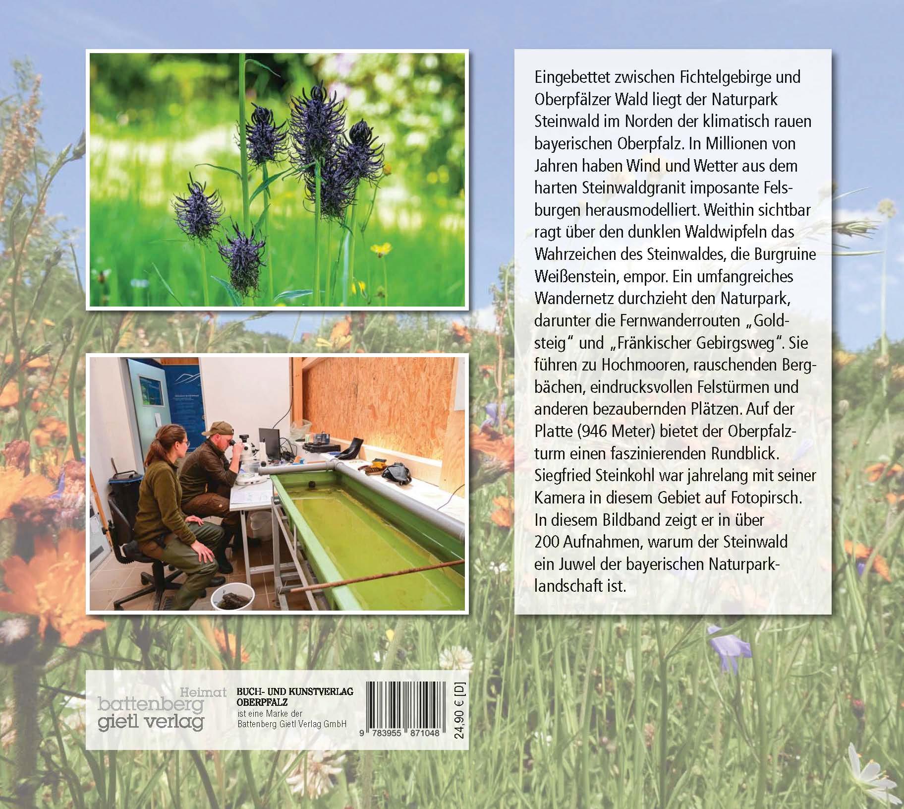 Rückseitencover Steinreich - Naturpark Steinwald