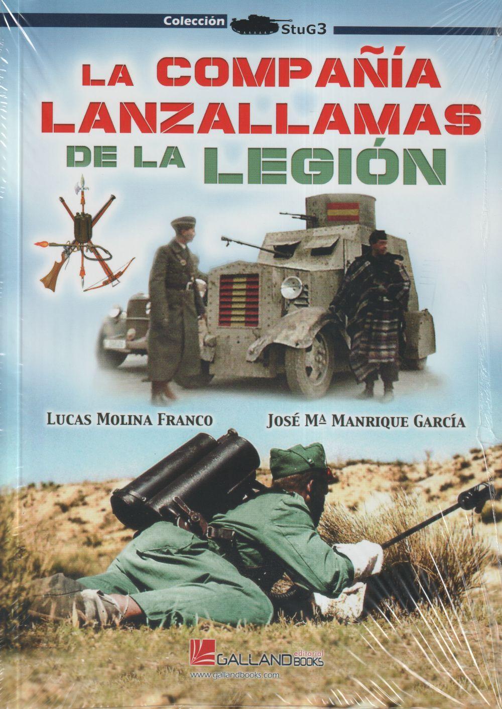 Vorderes Coverbild La compañía lanzallamas de la Legión